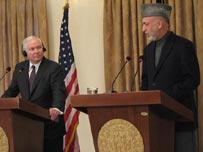 Karzai, Gates Discuss Marja, Way Forward in Afghanistan