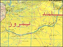 ساختمان ولسوالی خاشرود ولايت نیمروز هدف حملات راکتی قرار گرفت