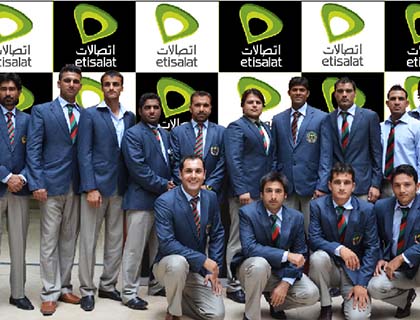 Etisalat backs Afghan Cricket Team to perform brilliantly against Ireland