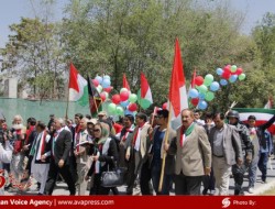 طی راهپمایی و اعتراض به حکومت از روز جهانی کارگر تجلیل شد