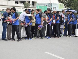 ملی‌پوشان کرکت کشور با دستان پر به کشور برگشتند