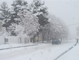 برف و بارندگی تاکنون جان ۲۱ نفر را گرفته است