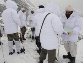 مرگ ۱۳ نفر بر اثر سقوط بهمن در پاکستان