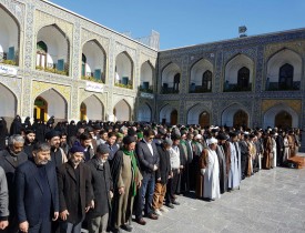 در میان حزن و اندوه صدها نفر، پیکر مرحوم استاد میرآقا حقجو به بهشت خواجه ربیع مشهد مقدس آرام گرفت