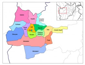 سیلاب در ولسوالی ادرسکن جان دو نفر را گرفت