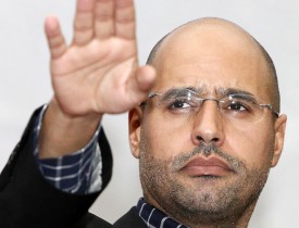 Gaddafi’s son released from prison, Libyan militia says