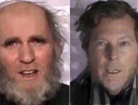 Taliban release video of American university lecturers, demanding prisoners release