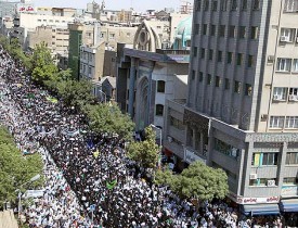 حمایت یکصدای مردم ایران از مقاومت مردم فلسطین