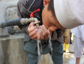 کار شبکه آبرسانی روستای سیب دره ولسوالی ورسج تخار آغاز شد