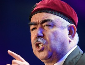 Dostum slams security officials for failures after deadly mosque bombings