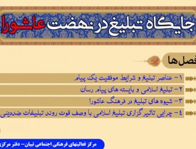 بررسی جایگاه تبلیغ در نهضت عاشورا در گفتمان این هفته دفتر مرکزی تبیان در کابل