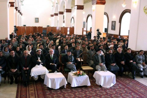 The 29th anniversary of Soviet forces withdrawal from Afghanistan  ceremony held in Presidential Palace