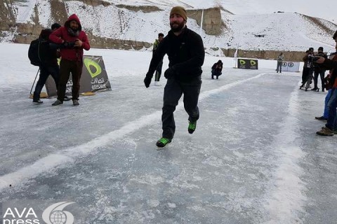 Over 160 female and male athletes participated in Bamiyan Winter Games