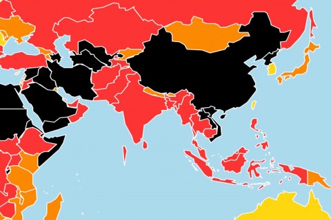 صعود دو پله‌یی آزادی مطبوعات در کشوری که برای خبرنگاران مرگبار است