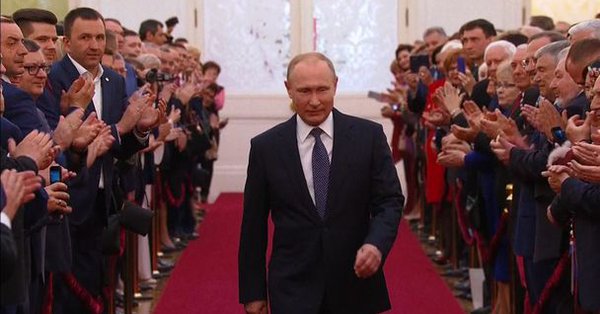 Vladimir Putin has been sworn in as Russian president