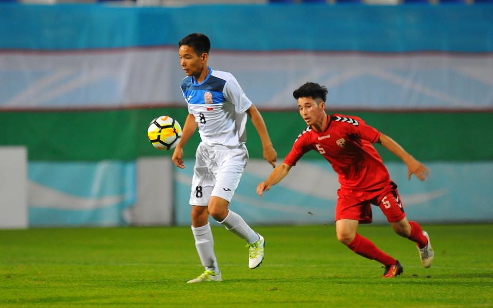 Afghanistan defeats Kyrgyzstan 4-0 in Under-16s football match