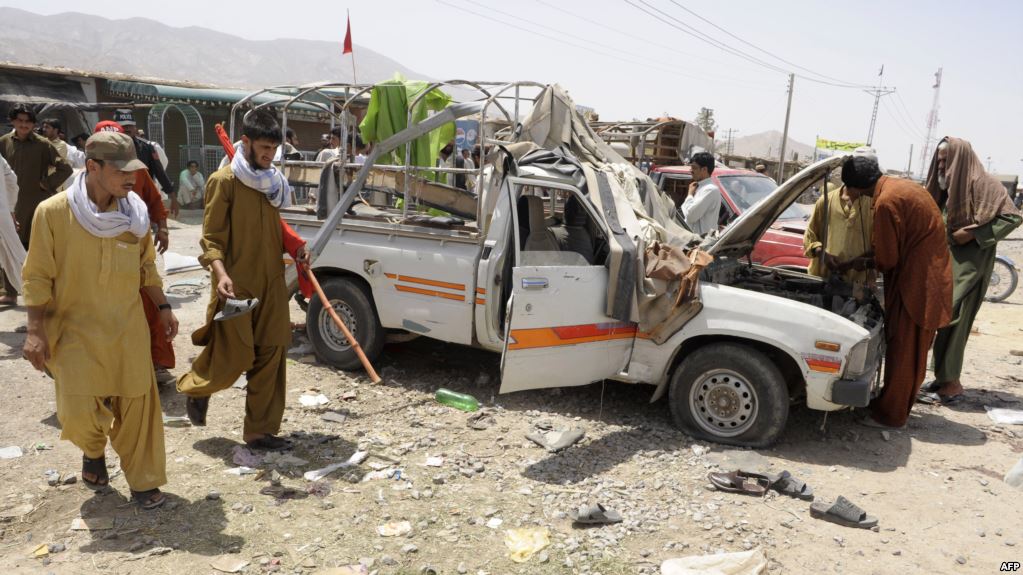 Suicide Bombing At Pakistani Election Rally Kills At Least 12