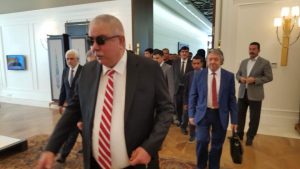 Afghan Vice President Gen. Dostum arrives in Kabul