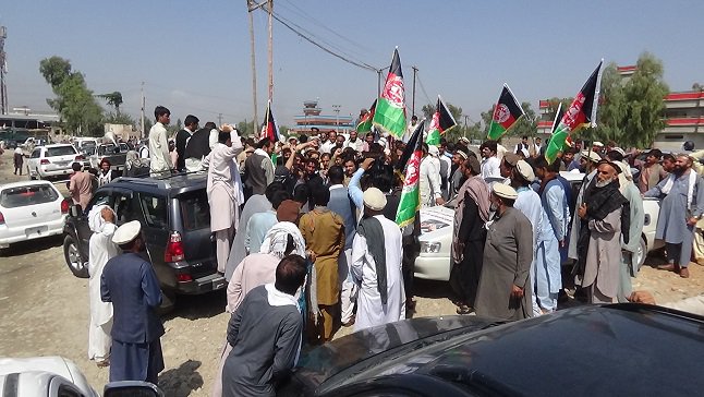 Nangarhar protestors demand biometrics-based polls