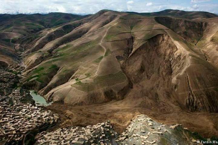 لغزش کوه در بامیان ۴ کشته و زخمی‌ داشت