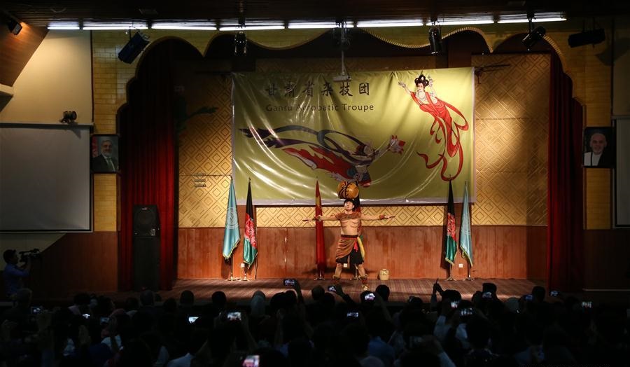 Chinese art troupe performs in Afghan capital