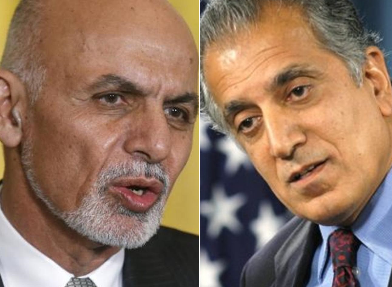 Ghani met with the U.S. Special Adviser for Afghanistan reconciliation