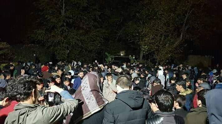 Protest in Kabul over insecurity in Jaghori, Malistan, Khas Uruzgan