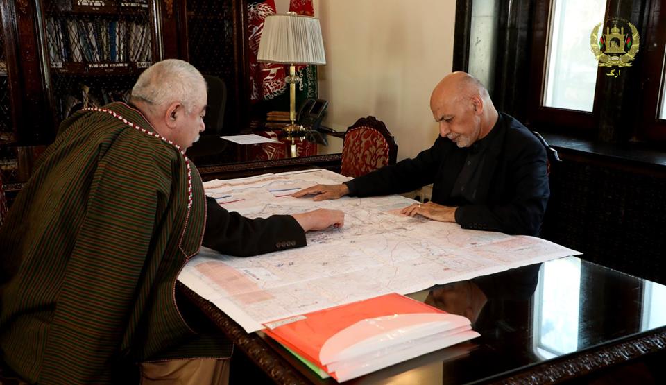 President Ghani and Gen. Dostum held talks regarding key national issues