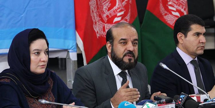 Election results in Wardak, Kunar, Samangan, Nuristan, Sar-i-Pul