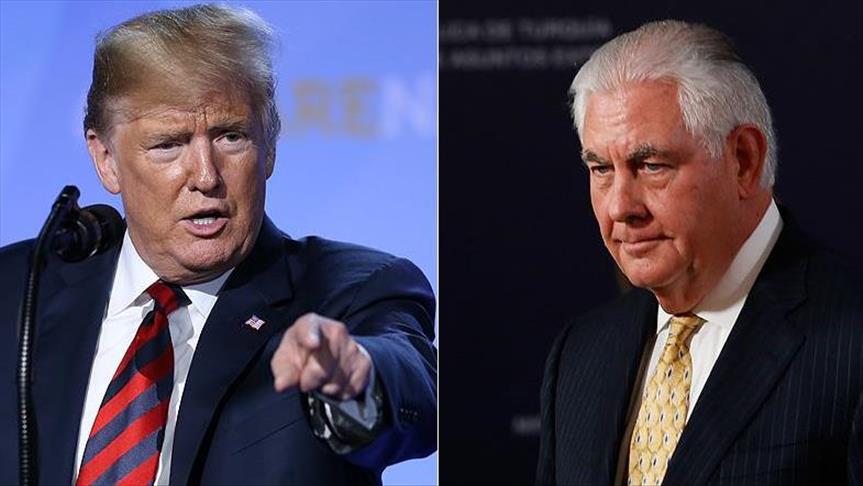 Trump: Ex-State Secretary Tillerson 