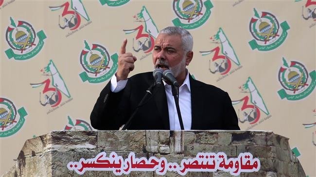 Haniyeh hails West Bank