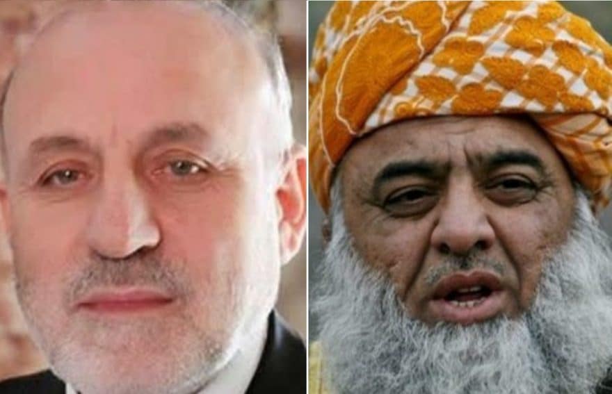 Daudzai met with Maulana Fazal Ur Rehman regarding Afghan peace efforts