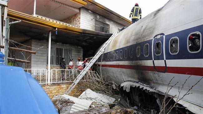 Boeing 707 cargo plane crashes in Iran