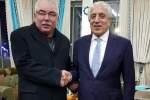 Khalilzad met. Dostum in Turkey