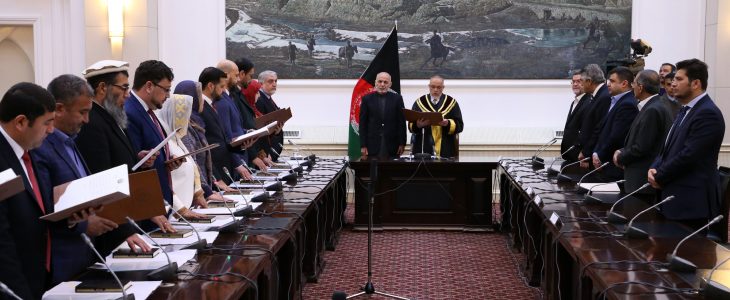 New election commissioners in Afghanistan take oath