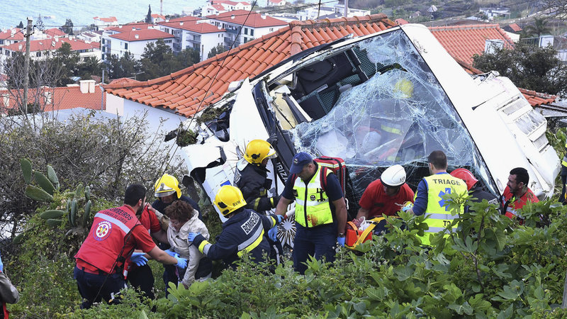 Bus Carrying Tourists Crashes in Portugal; At Least 29 Reported Dead