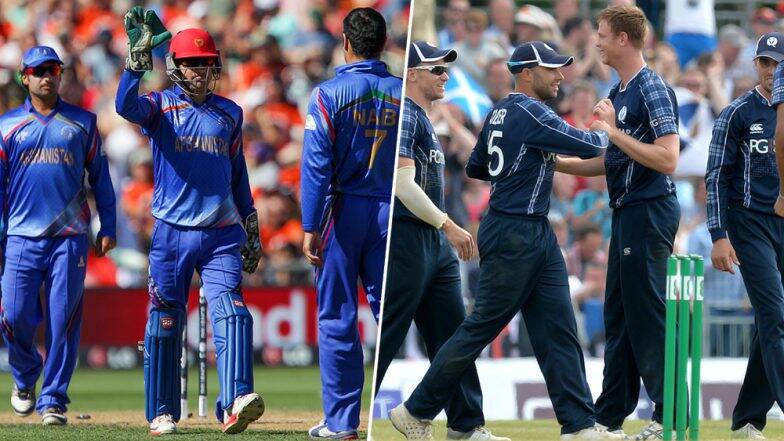 Afghanistan just beat Scotland by 2runs (D/L) at the Grange in 2nd ODI