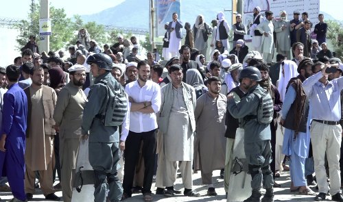 Protesting Candidates March On Parliament