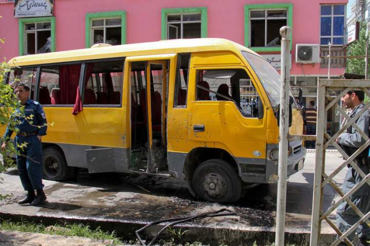 ISIS claims responsibility for triple bombing in Kabul that killed 2, injured 24