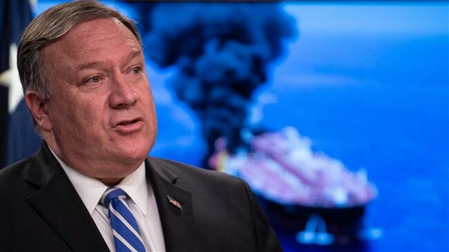 Pompeo blames Iran for tanker attacks in Sea of Oman