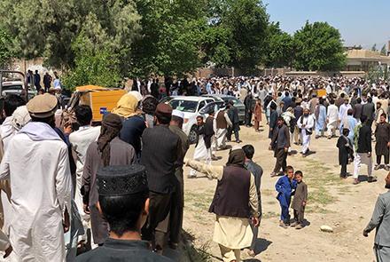 Blast Inside Mosque Injured Children in Nangarhar