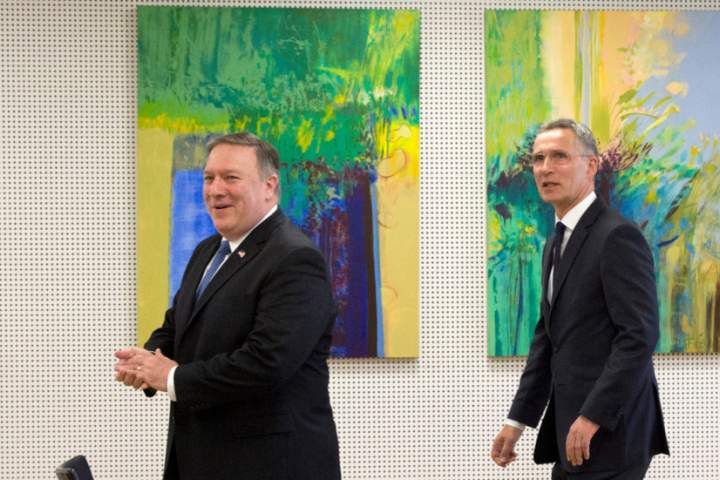 Pompeo to discuss Afghanistan peace deal with NATO’s Stoltenberg