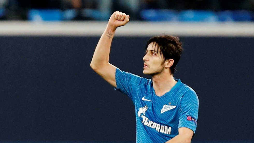 Zenit star Sardar Azmoun scores first goal of Champions League season