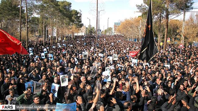 Angry Iranians rally in huge numbers to call for revenge