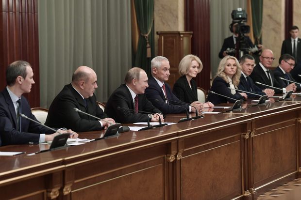 Putin appoints new Russian cabinet members