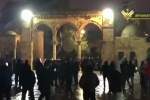 Zionist Occupation Forces Storm Al-Aqsa Mosque