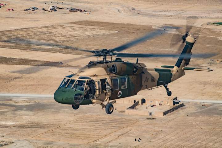 US cuts number of Black Hawks to Afghanistan by two-thirds