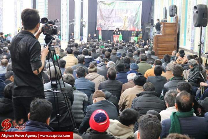 اجتماع بزرگ فاطمی با حضور پُرشور مهاجرین افغانستانی در کاشان برگزار شد