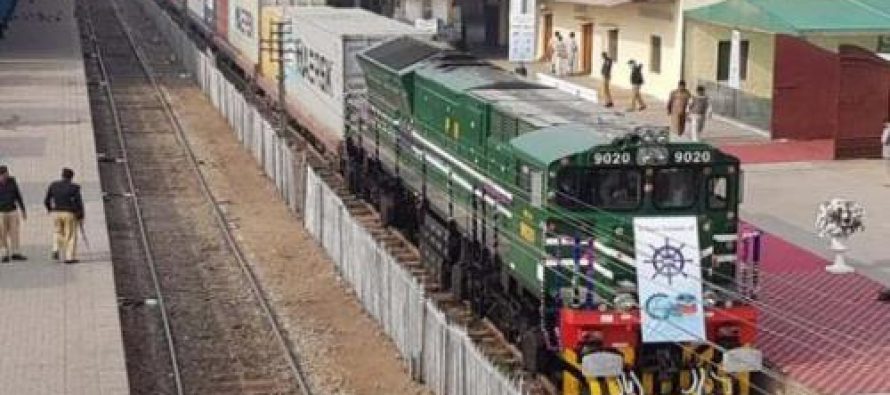 First-ever Afghan Freight Train Leaves Karachi for Kandahar