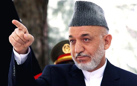 Karzai blames US for crisis in Afghanistan